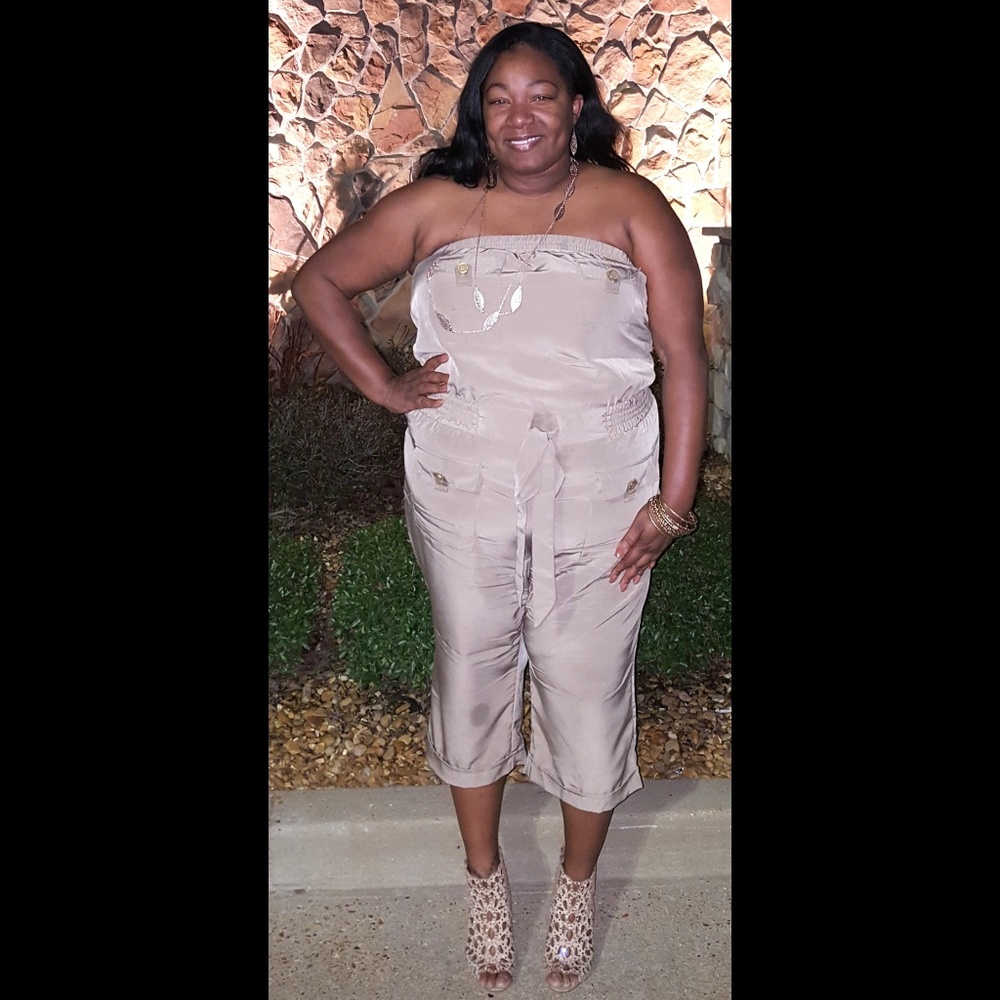 Plus size jumpsuit